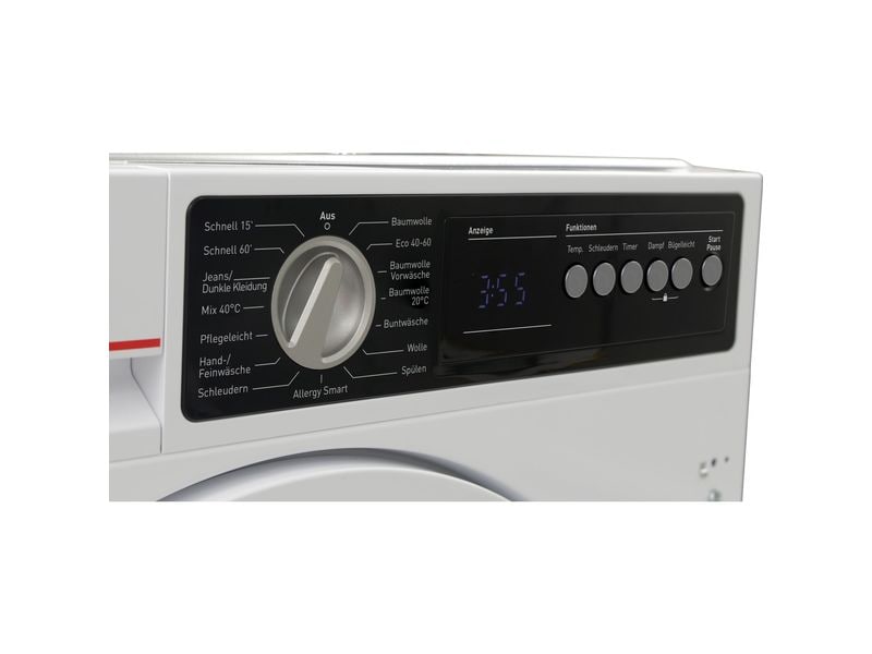 Sharp Einbau Waschmaschine ES-NIB814BWNA Links