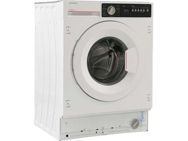 Sharp Einbau Waschmaschine ES-NIB814BWNA Links