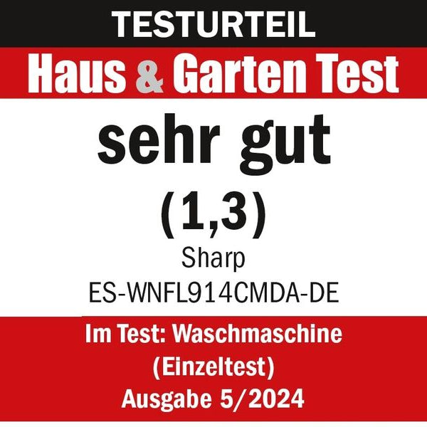 Sharp Waschmaschine ES-WNFL914CMDA-DE Links