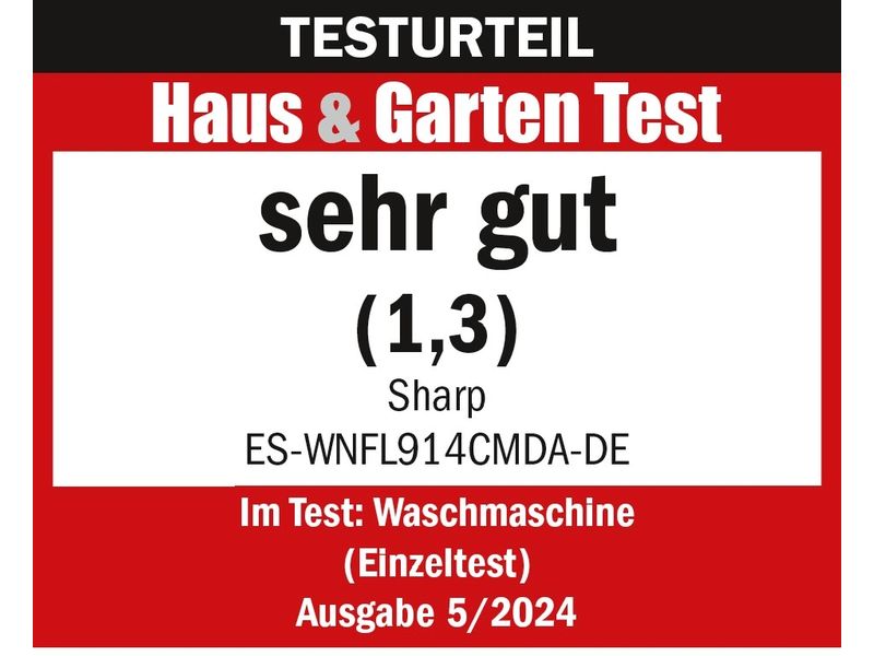 Sharp Waschmaschine ES-WNFL914CMDA-DE Links