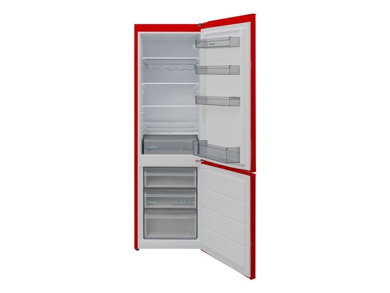 Sharp Kühl-Gefrierkombination SJ-FBB05DTXRD Rot, Rechts