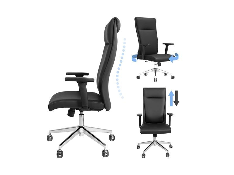 Contini Bürostuhl ComfortPro Schwarz