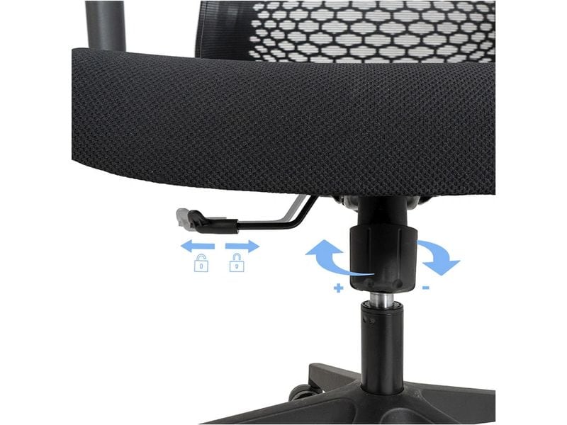 Contini Bürostuhl FlexSeat Schwarz