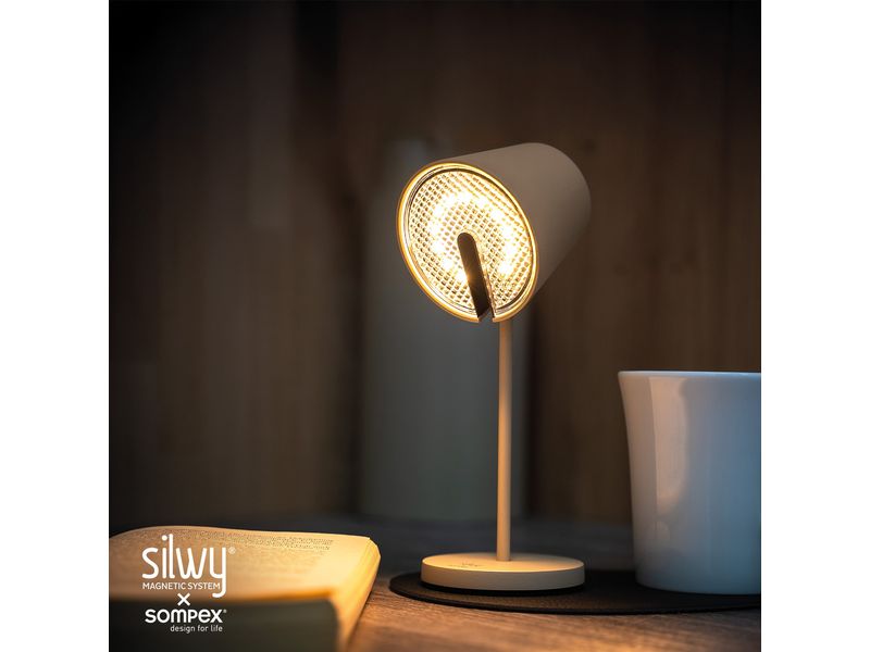 Silwy Magnet-Leuchte Portofino Sand inkl. Platzset und Pad