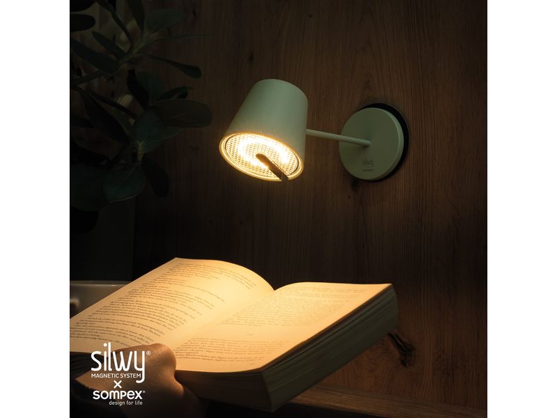 Silwy Magnet-Leuchte Portofino Olive inkl. Platzset und Pad