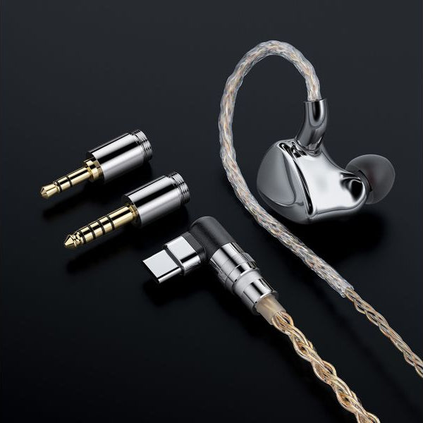 FiiO FX17 In-Ear Ohrhörer mit 13 Treibern Silber