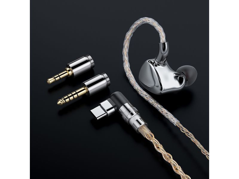 FiiO FX17 In-Ear Ohrhörer mit 13 Treibern Silber