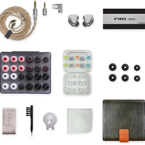 FiiO FX17 In-Ear Ohrhörer mit 13 Treibern Silber