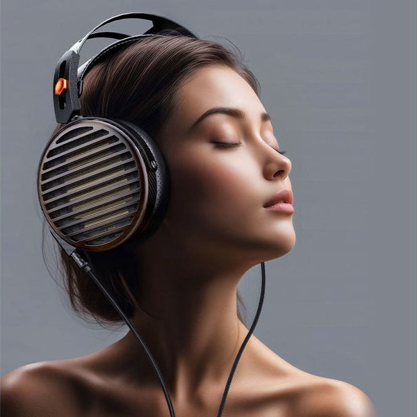 FiiO FT7 Offener Magnetostat-Kopfhörer Schwarz