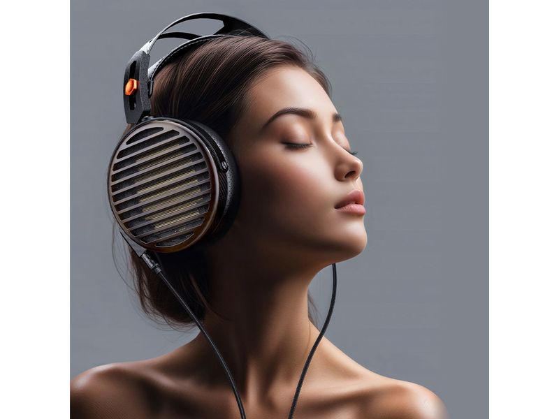 FiiO FT7 Offener Magnetostat-Kopfhörer Schwarz