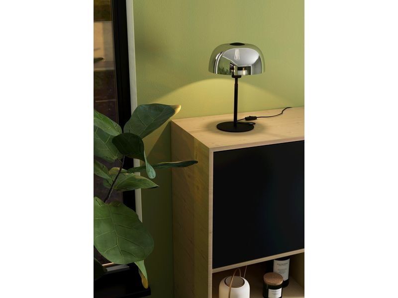 EGLO Leuchten Tischleuchte SOLO 2 schwarz exkl. E27 1x40W