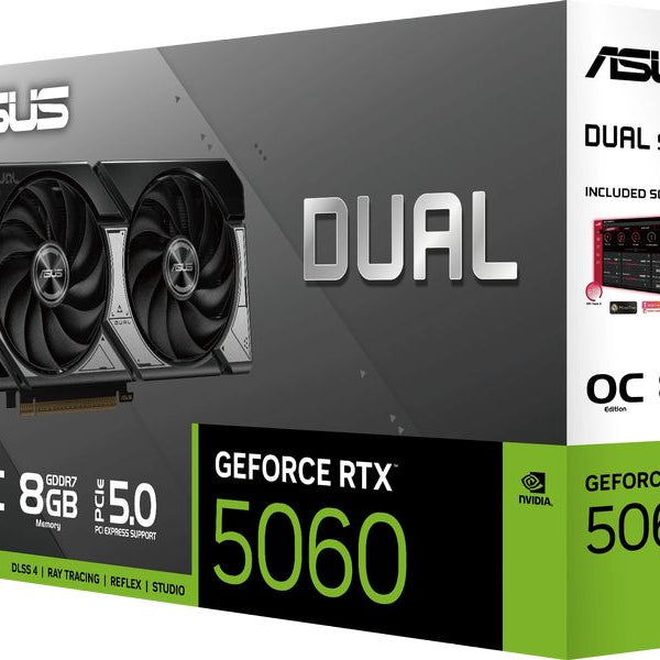 ASUS Grafikkarte Dual GeForce RTX 5060 8 GB OC Edition