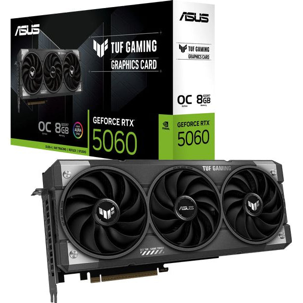 ASUS Grafikkarte TUF Gaming GeForce RTX 5060 8 GB OC Edition