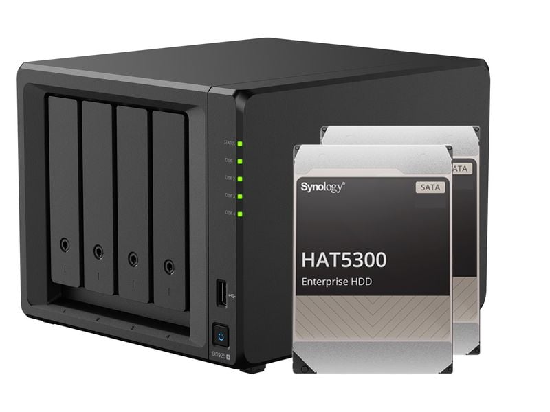 Synology NAS Diskstation DS925+ 4-bay Synology Enterprise HDD 8 TB