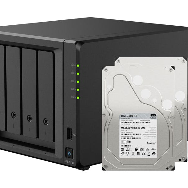Synology NAS Diskstation DS925+ 4-bay Synology Enterprise HDD 16 TB