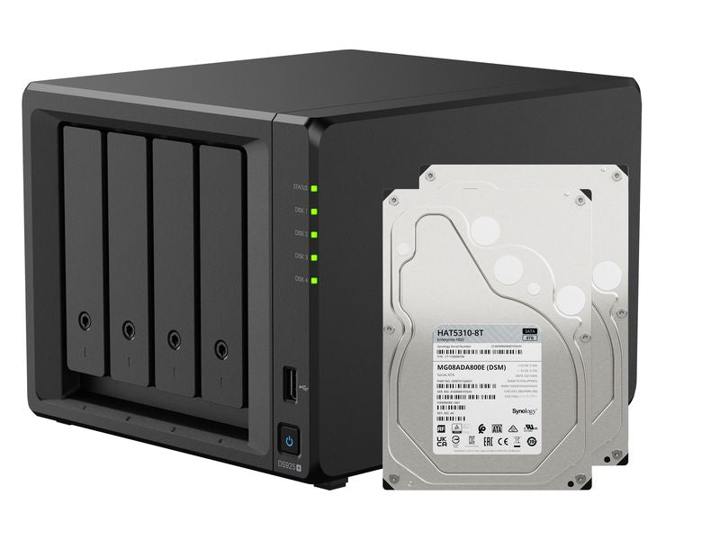 Synology NAS Diskstation DS925+ 4-bay Synology Enterprise HDD 16 TB