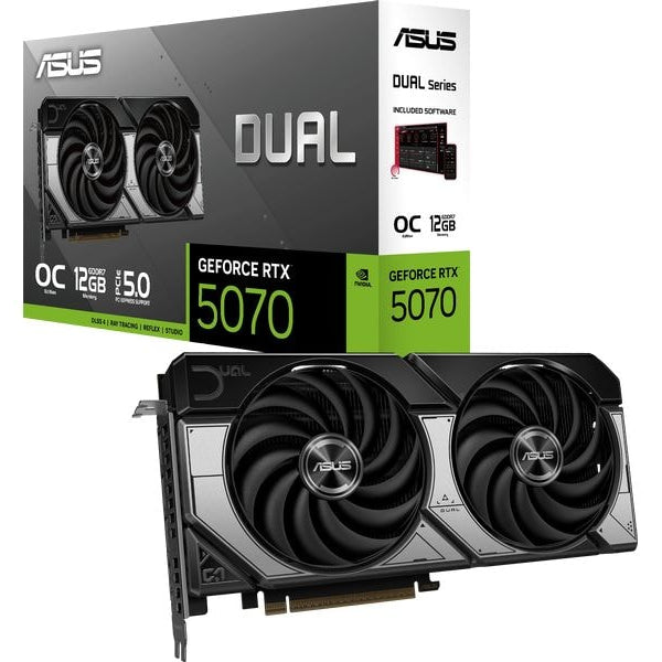 ASUS Grafikkarte Dual GeForce RTX 5070 12 GB OC Edition