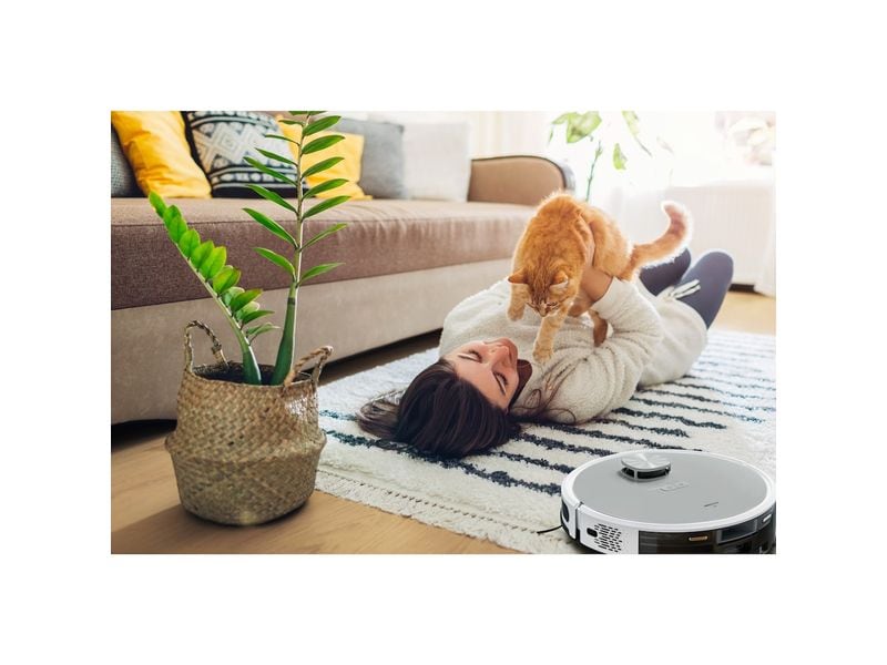 Medion Saug- und Wischroboter X21 mit Absaugstation