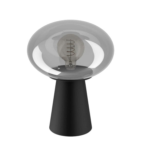 EGLO Leuchten Tischleuchte MADONNINA gross, schwarz exkl. E27 1x40W