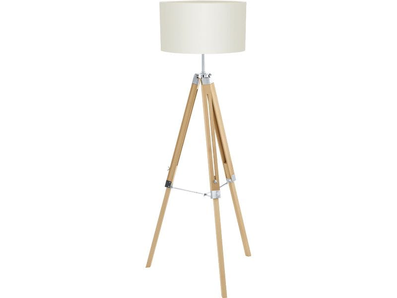 EGLO Leuchten Stehleuchte LANTADA natur exkl. E27 1x60W