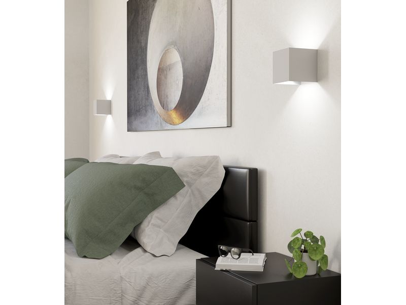 EGLO Leuchten Wand-/Deckenleuchte VALMONTONE Weiss LED 2 x 1.5W 3000K