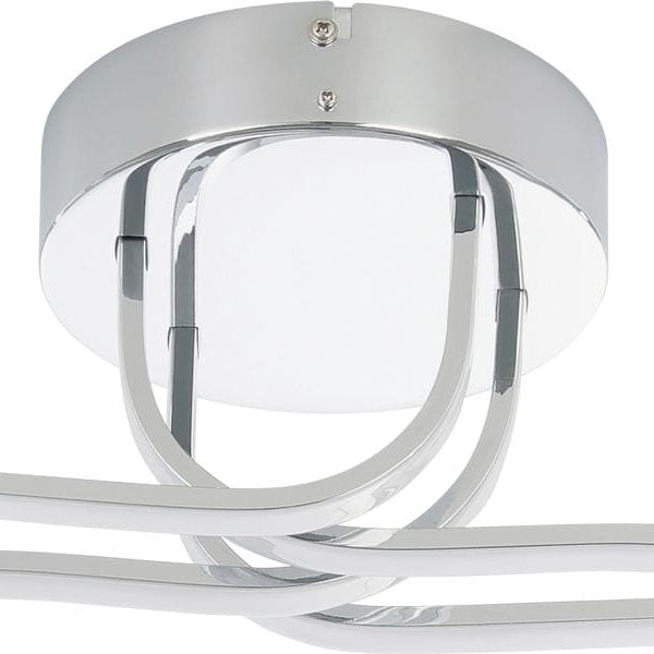 EGLO Leuchten Wand-/Deckenleuchte RONCADE LED 37W 3000K Silber