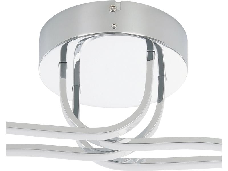 EGLO Leuchten Wand-/Deckenleuchte RONCADE LED 37W 3000K Silber