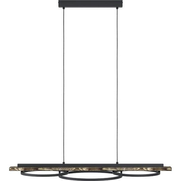 EGLO Leuchten LED-Pendelleuchte BOYAL LED 2 x 12.5W 3000K Braun