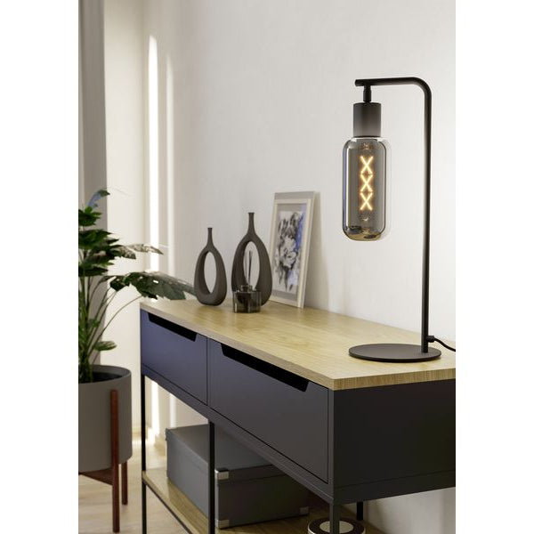 EGLO Leuchten Tischleuchte MAIONE schwarz exkl. E27 1x4W