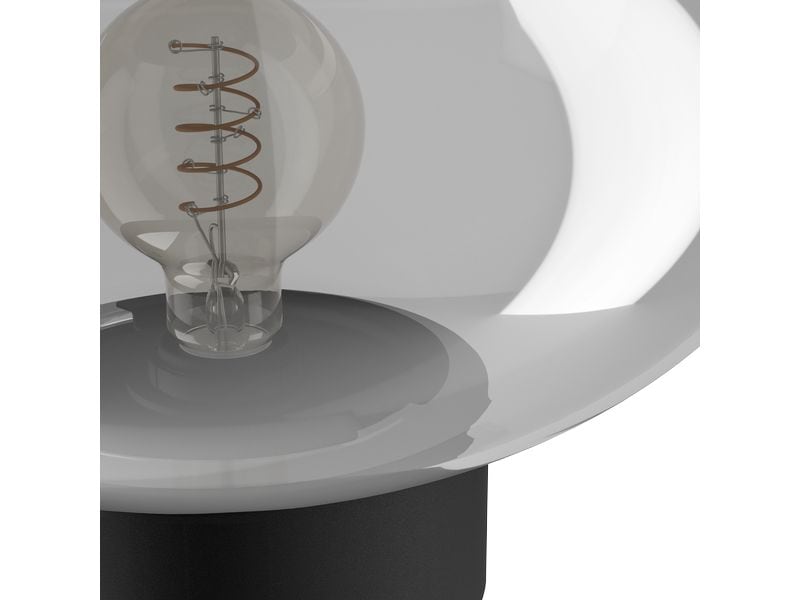 EGLO Leuchten Tischleuchte MADONNINA schwarz exkl. E27 1x40W