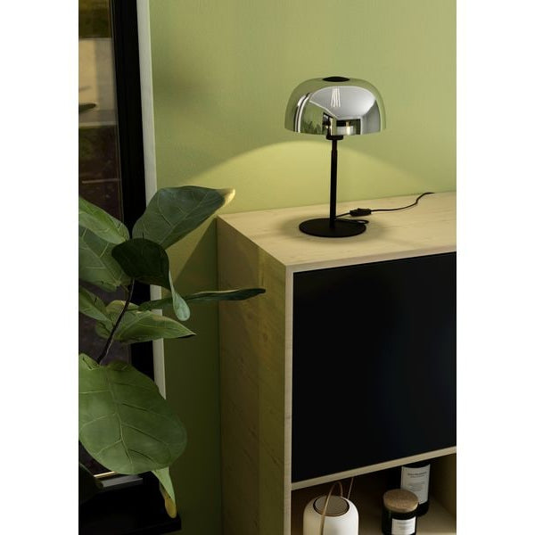 EGLO Leuchten Tischleuchte SOLO 2 schwarz exkl. E27 1x40W