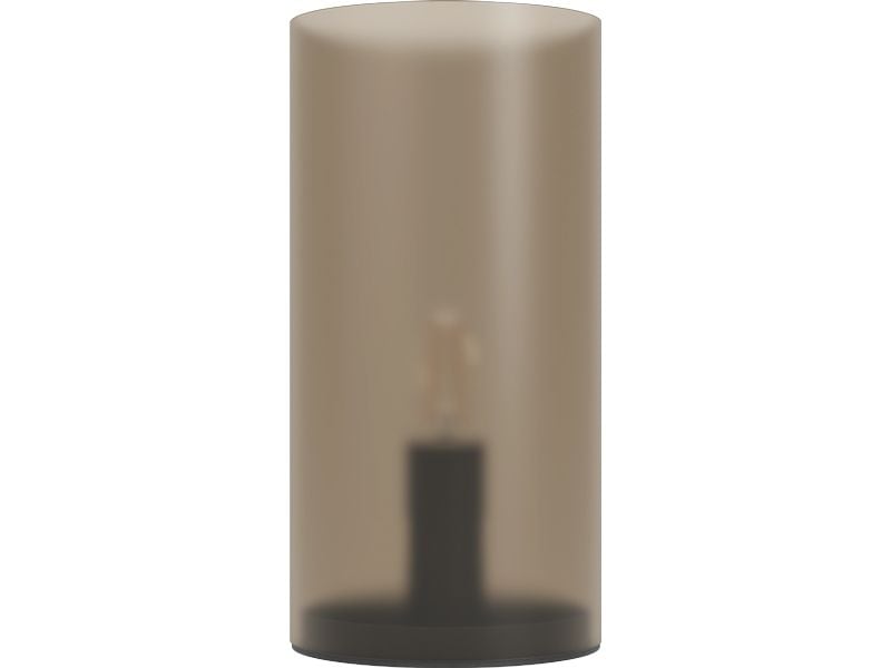 EGLO Leuchten Tischleuchte GEO braun exkl. E14 1x40W