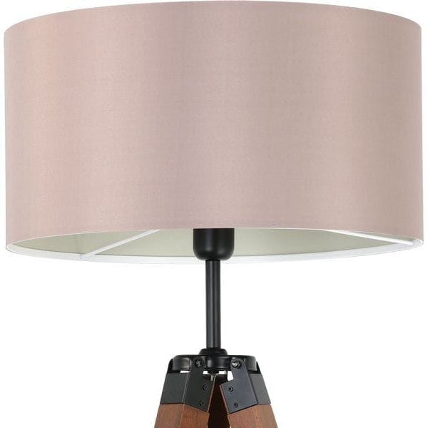 EGLO Leuchten Stehleuchte LANTADA nuss exkl. E27 1x60W