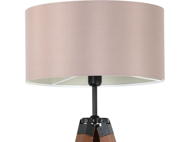 EGLO Leuchten Stehleuchte LANTADA nuss exkl. E27 1x60W