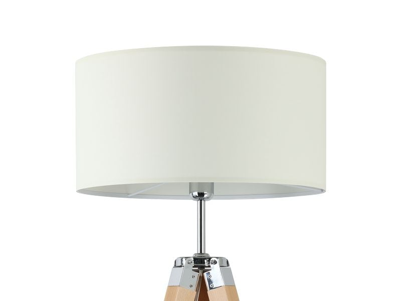 EGLO Leuchten Stehleuchte LANTADA natur exkl. E27 1x60W