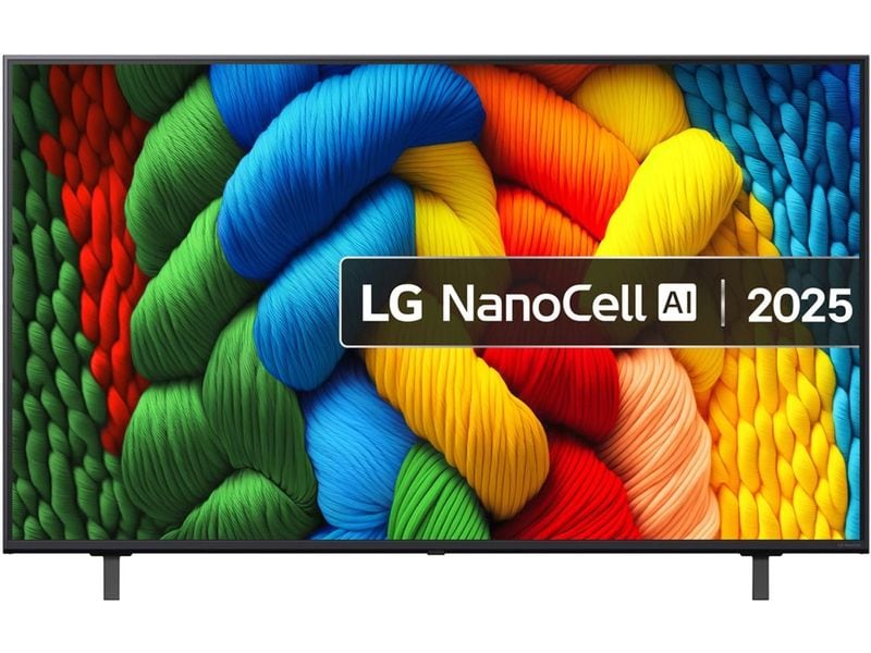LG TV 55NANO80A6B 55", 3840 x 2160 (Ultra HD 4K), LED-LCD