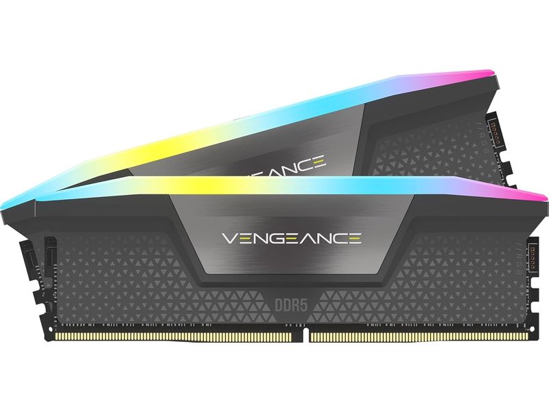 Corsair DDR5-RAM Vengeance RGB Gray 6000 MHz 2x 16 GB
