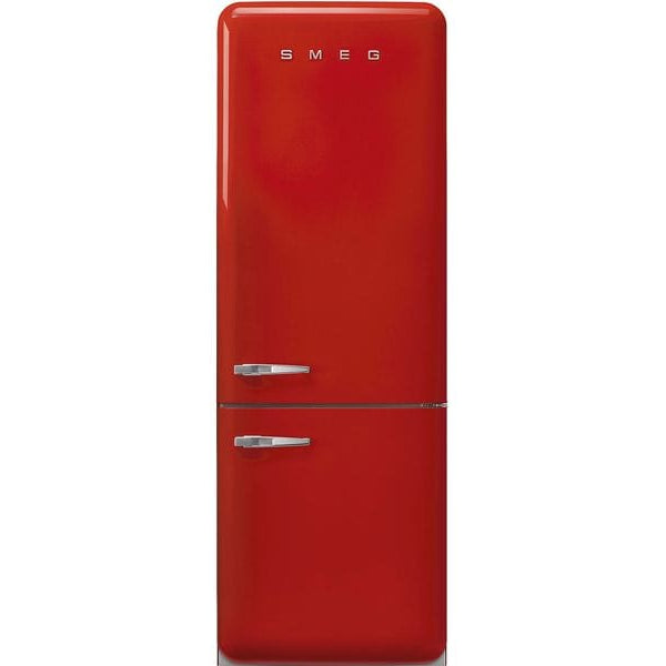 SMEG Kühl-Gefrierkombination FAB38RRD6 Rot, Rechts