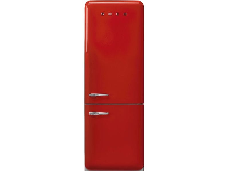 SMEG Kühl-Gefrierkombination FAB38RRD6 Rot, Rechts
