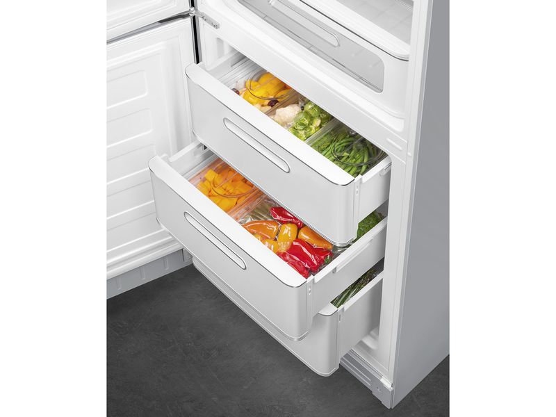 SMEG Kühlschrank FAB32LSV6 Silber