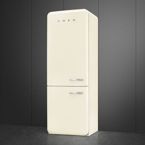 SMEG Kühl-Gefrierkombination FAB38LCR6 Crème, Links