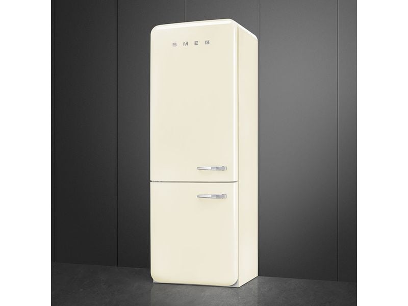 SMEG Kühl-Gefrierkombination FAB38LCR6 Crème, Links