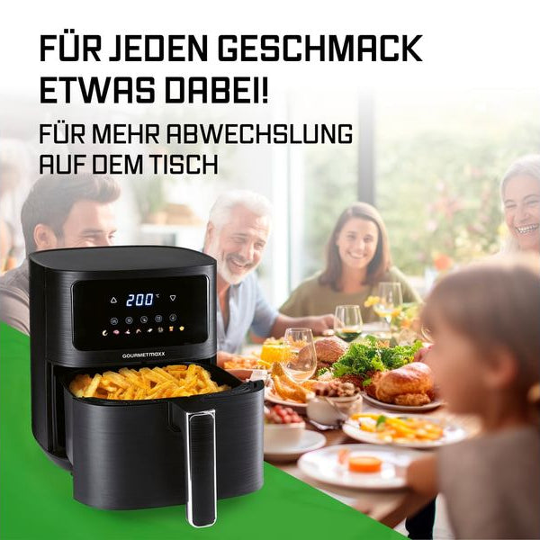 GOURMETmaxx Heissluft-Fritteuse AirGenius S 4.5 l