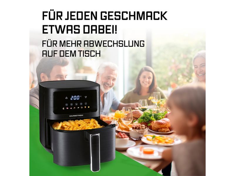 GOURMETmaxx Heissluft-Fritteuse AirGenius S 4.5 l