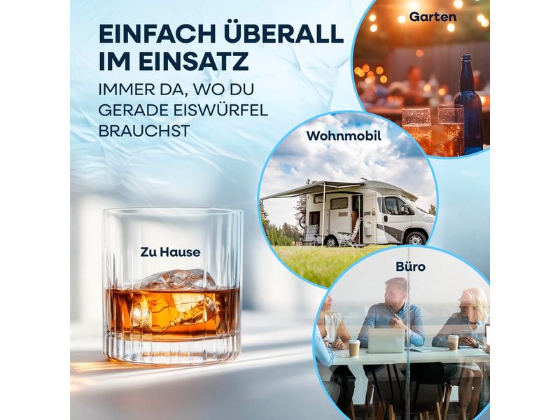 GOURMETmaxx Eiswürfelmaschine 12 kg/24h