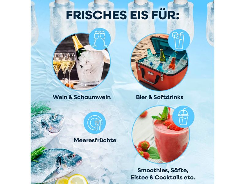 GOURMETmaxx Eiswürfelmaschine 12 kg/24h