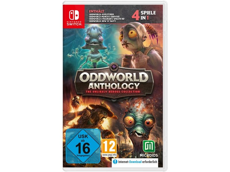 GAME Oddworld Anthology: The Unlikely Heroes Collection