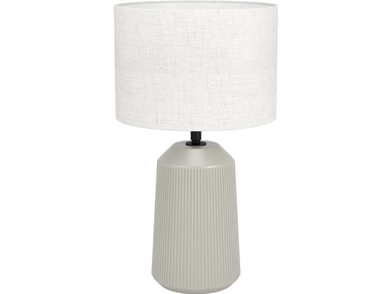 EGLO Leuchten Tischleuchte CAPALBIO beige exkl. E27 1x40W