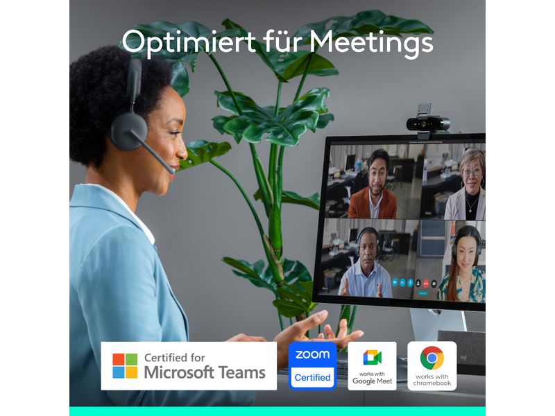 Logitech Webcam Brio 4K Ultra HD graphite