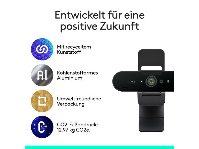 Logitech Webcam Brio 4K Ultra HD graphite